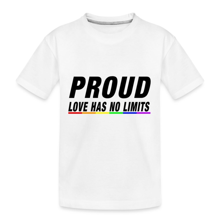 proud-love-has-no-limits-teenager-premium-bio-t-shirt-weiss