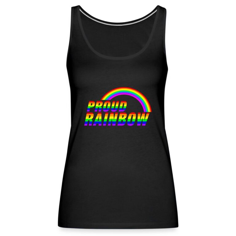 proud-rainbow-frauen-premium-tank-top-schwarz