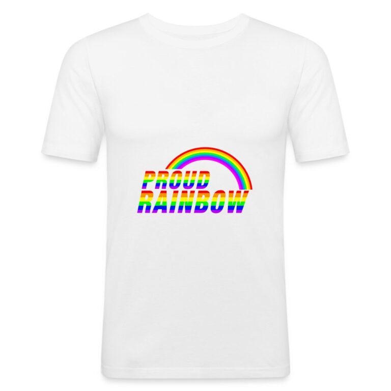 proud-rainbow-maenner-slim-fit-t-shirt-weiss
