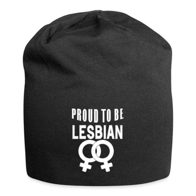 proud-to-be-lesbian-jersey-beanie-schwarz
