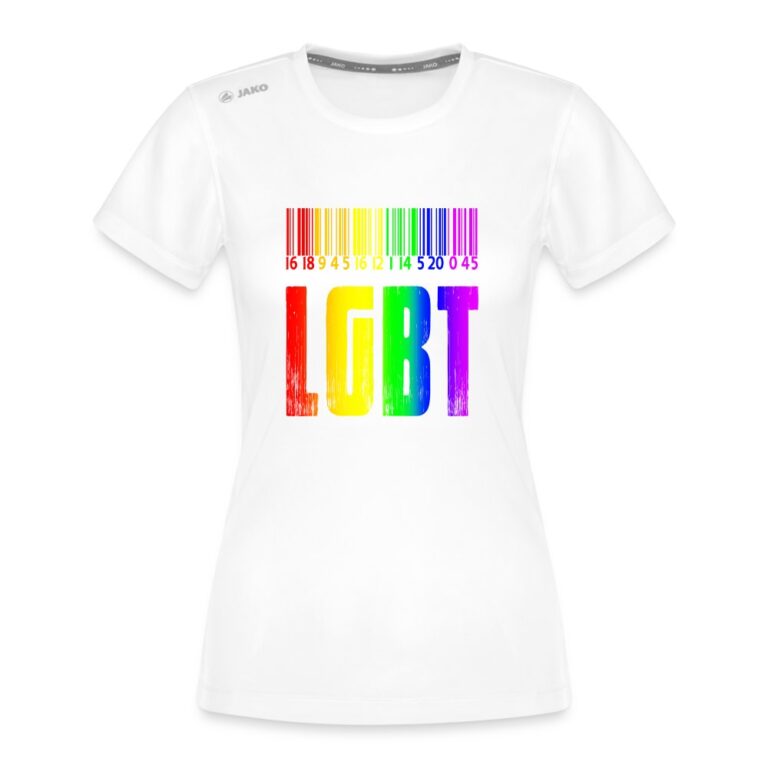 regenbogen-barcode-lgbt-design-jako-frauen-t-shirt-run-20-weiss