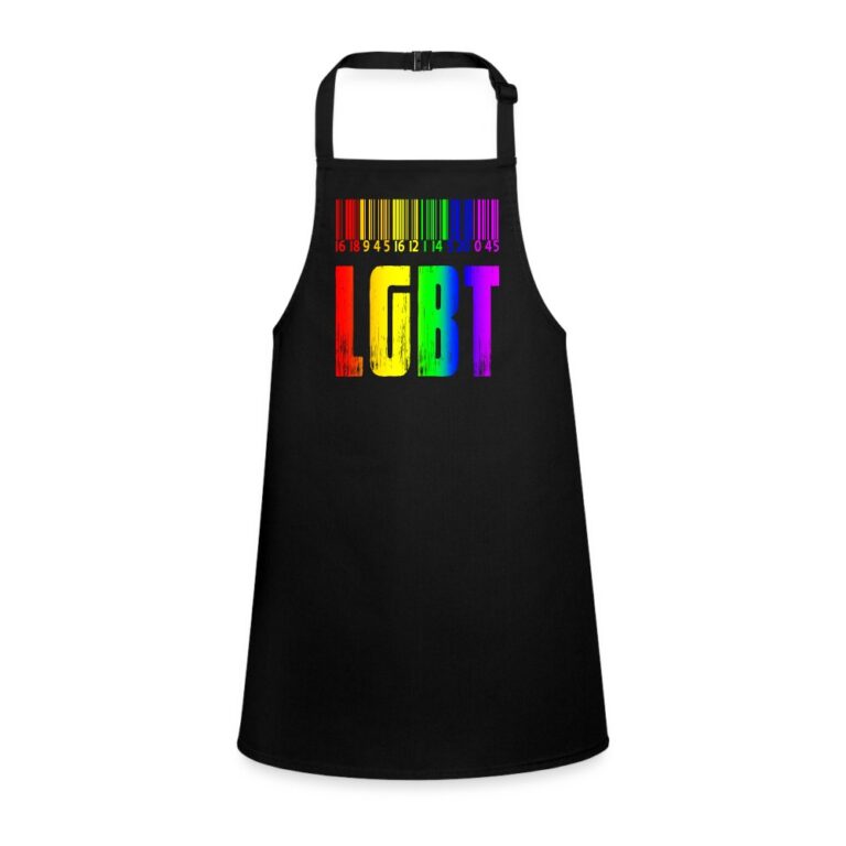 regenbogen-barcode-lgbt-design-schuerze-fuer-kinder-schwarz