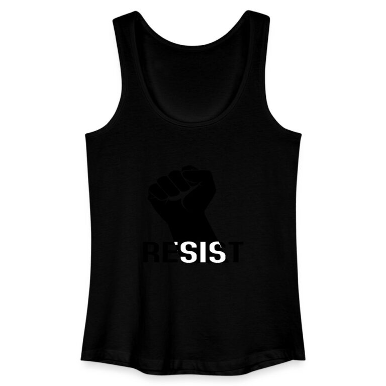 resist-frauen-bio-tank-top-schwarz