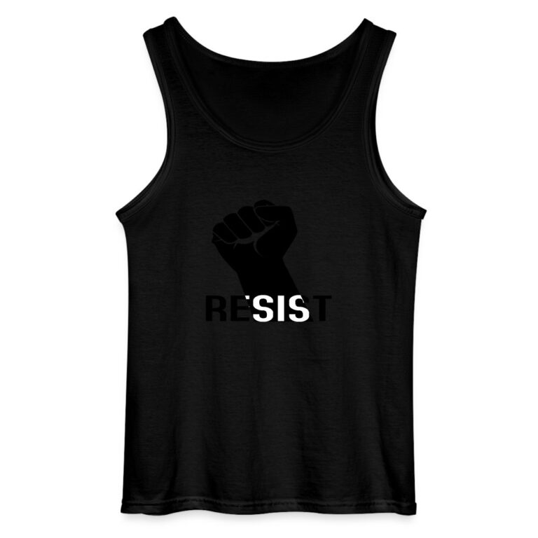 resist-gildan-maenner-tank-top-schwarz