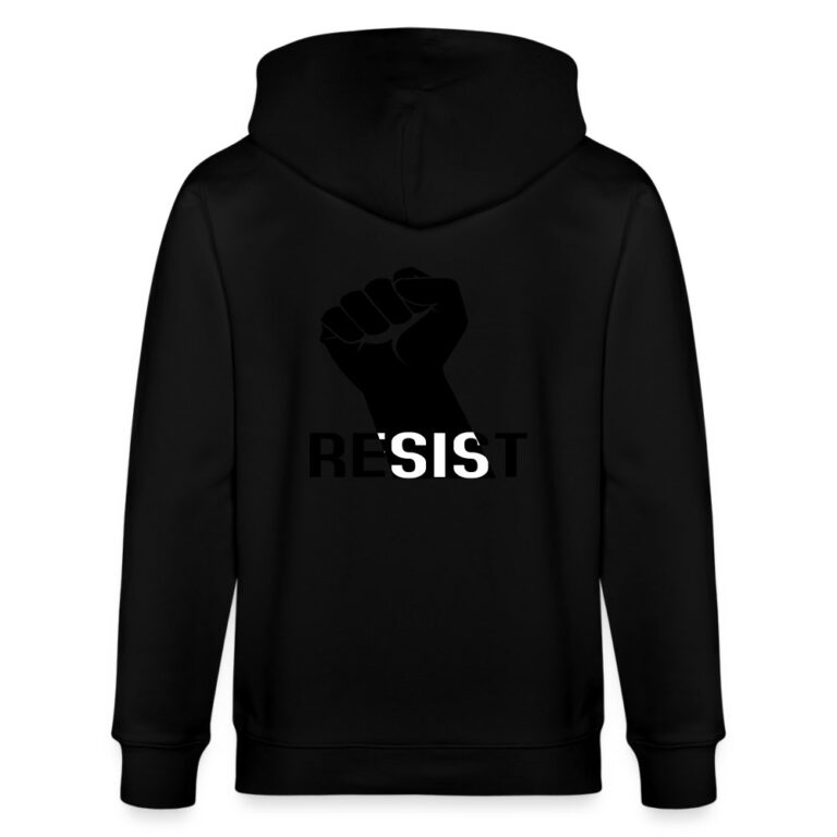 resist-stanleystella-unisex-bio-kapuzenjacke-cultivator-schwarz