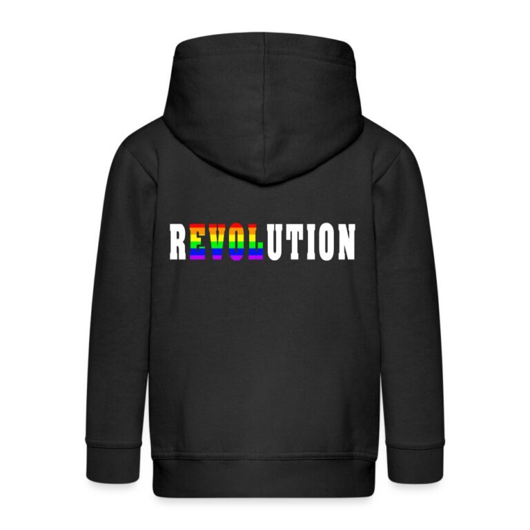 revolotion-kinder-premium-kapuzenjacke-schwarz