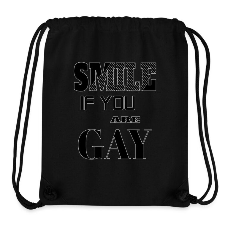 smile-if-you-are-gay-stanleystella-recycelter-gym-bag-schwarz