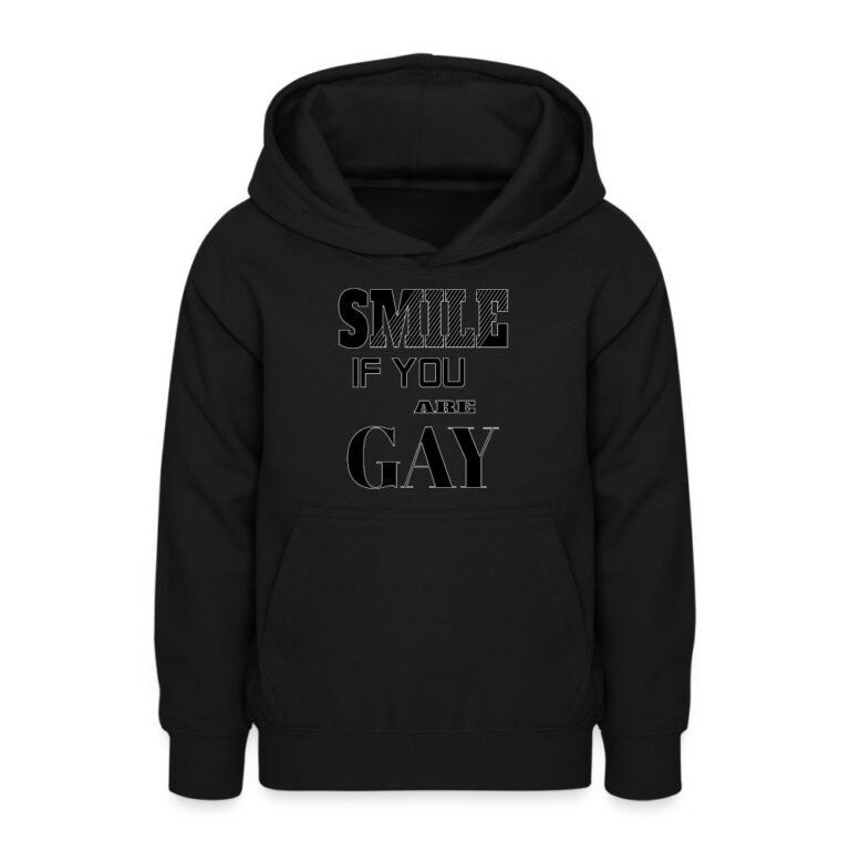 smile-if-you-are-gay-teenager-hoodie-schwarz