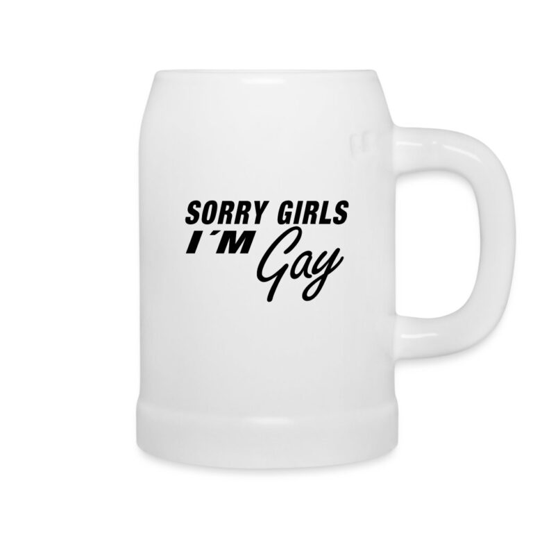 sorry-girls-im-gay-bierkrug-weiss