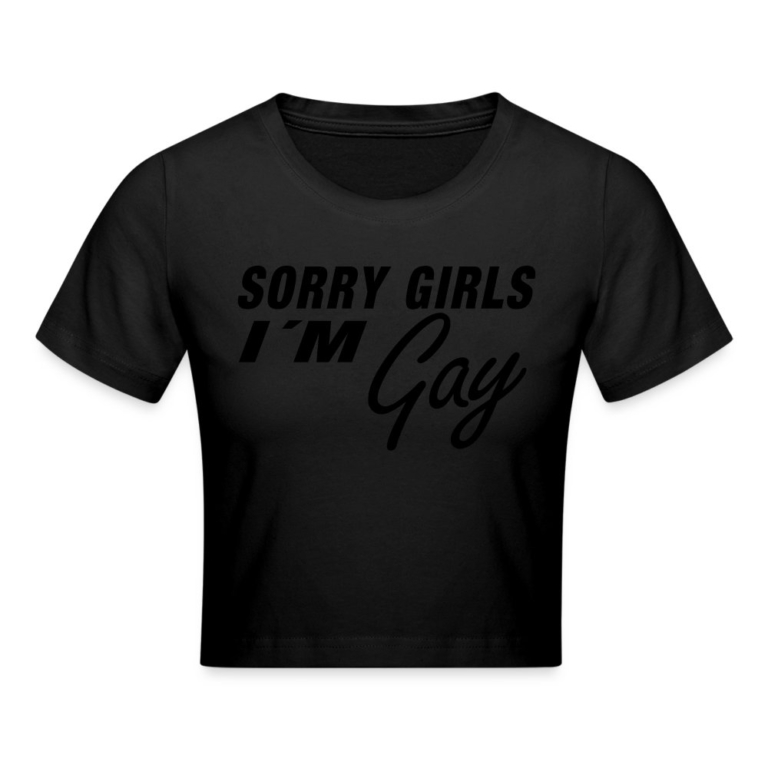 sorry-girls-im-gay-cropped-t-shirt-schwarz