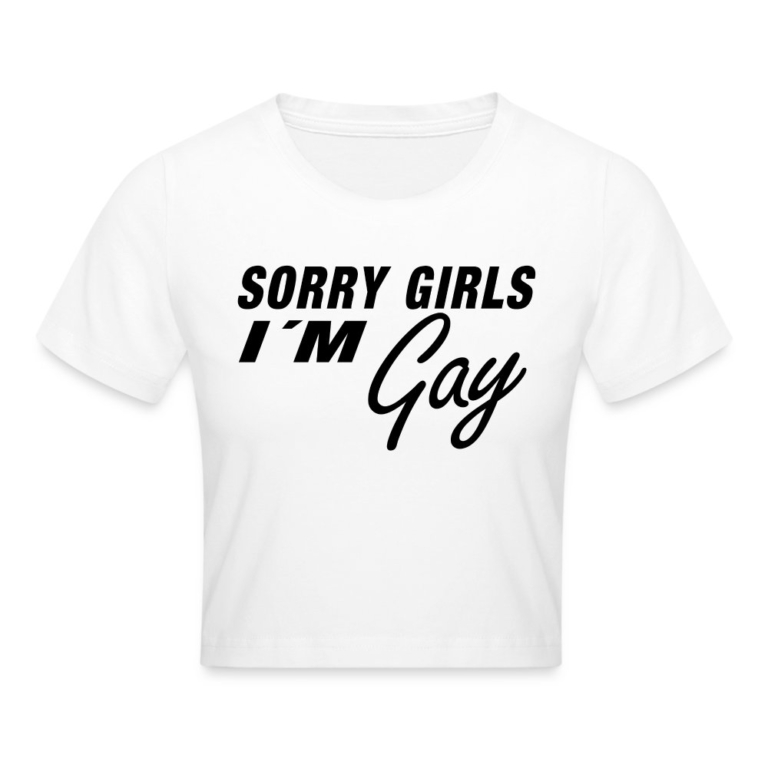sorry-girls-im-gay-cropped-t-shirt-weiss