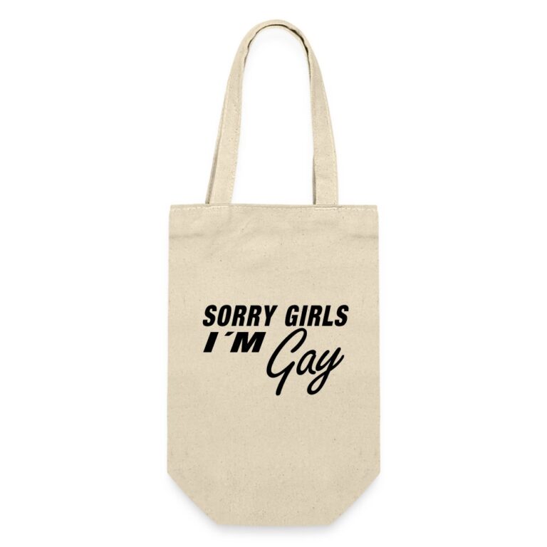 sorry-girls-im-gay-geschenkbeutel-fuer-flaschen-natur