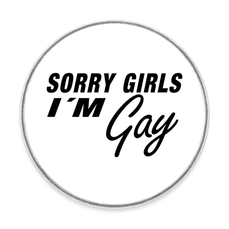 sorry-girls-im-gay-runder-kuehlschrankmagnet-weiss