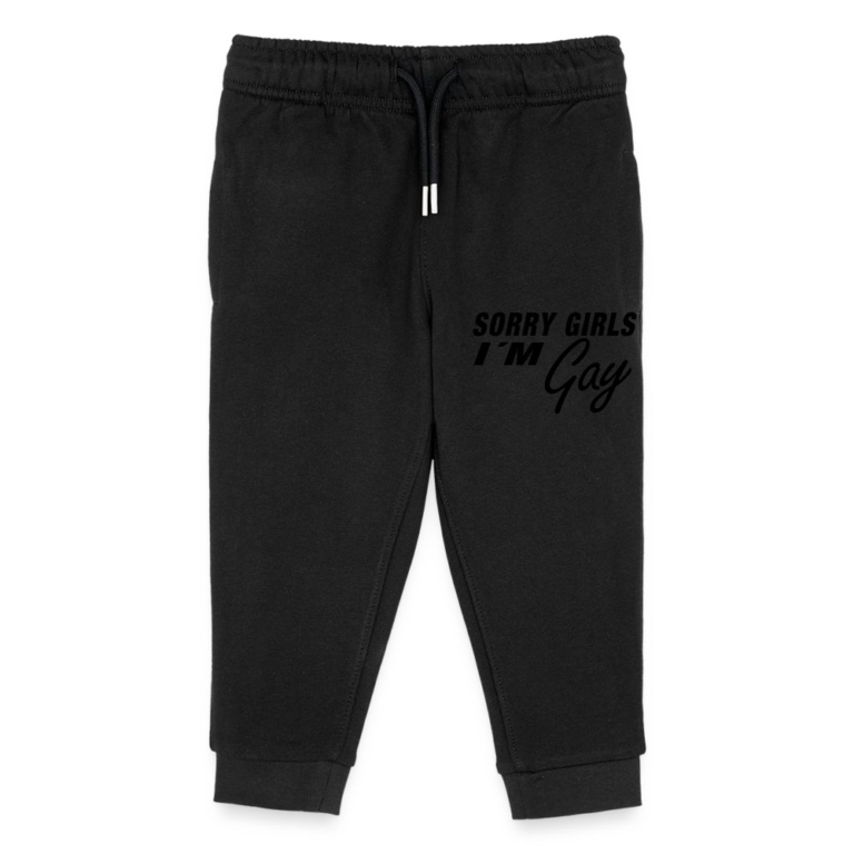 sorry-girls-im-gay-stanleystella-kinder-bio-jogginghose-mini-mover-schwarz