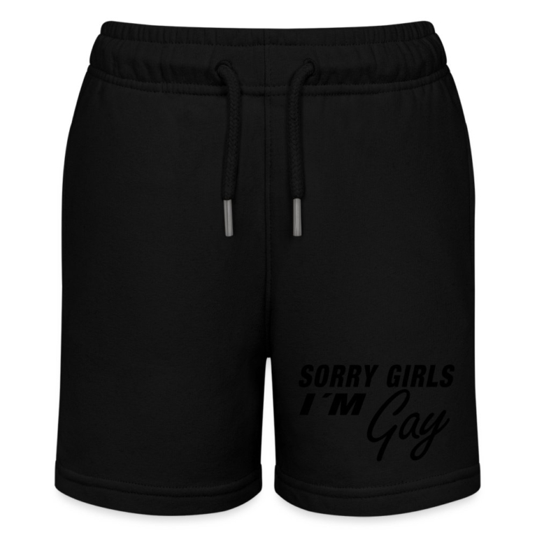 sorry-girls-im-gay-stanleystella-teenager-bio-joggingshorts-mini-bolter-schwarz