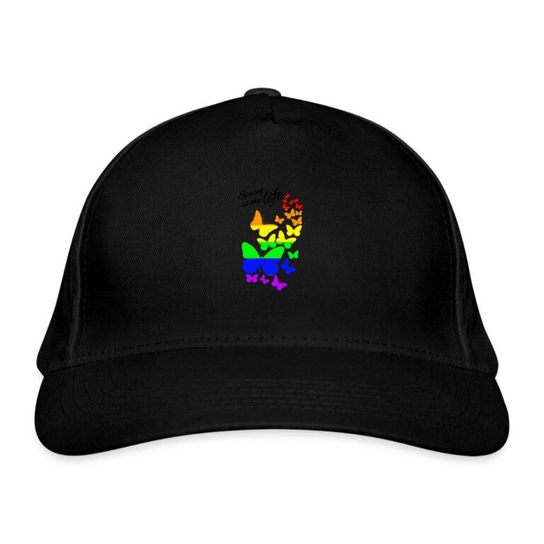 spring-is-my-life-lgbtq-bio-baseballkappe-schwarz