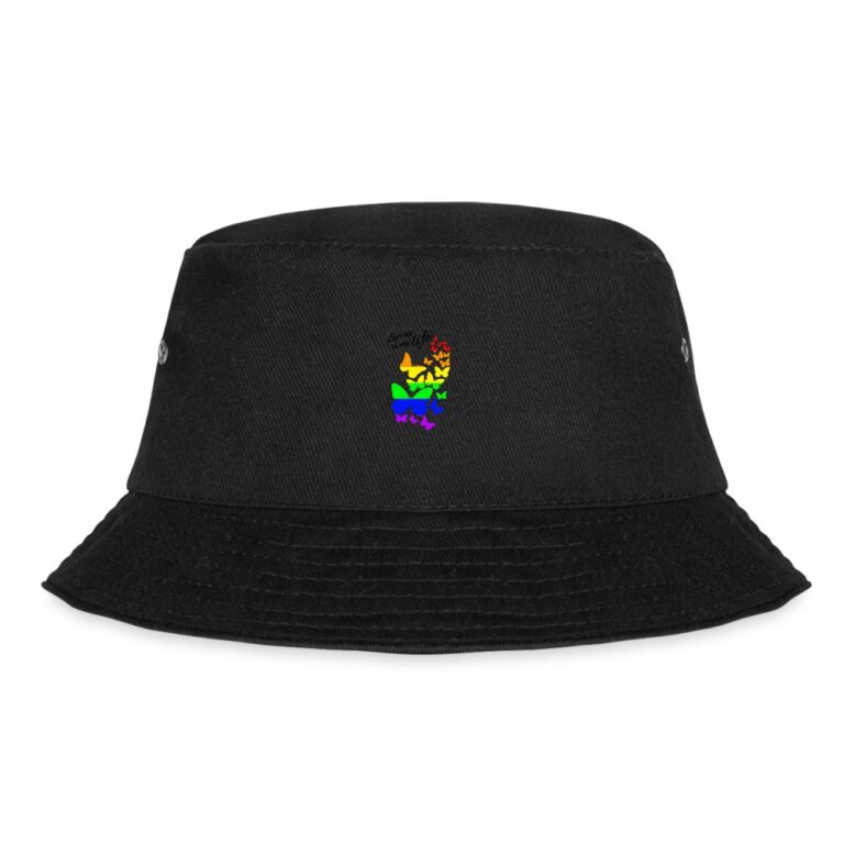 spring-is-my-life-lgbtq-fischerhut-schwarz