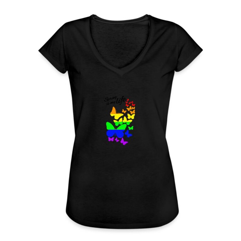 spring-is-my-life-lgbtq-frauen-vintage-t-shirt-schwarz