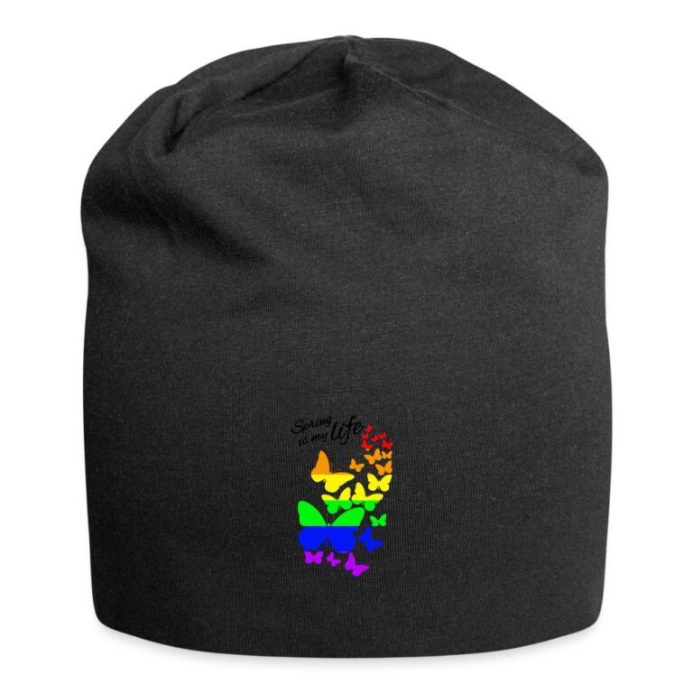spring-is-my-life-lgbtq-jersey-beanie-schwarz