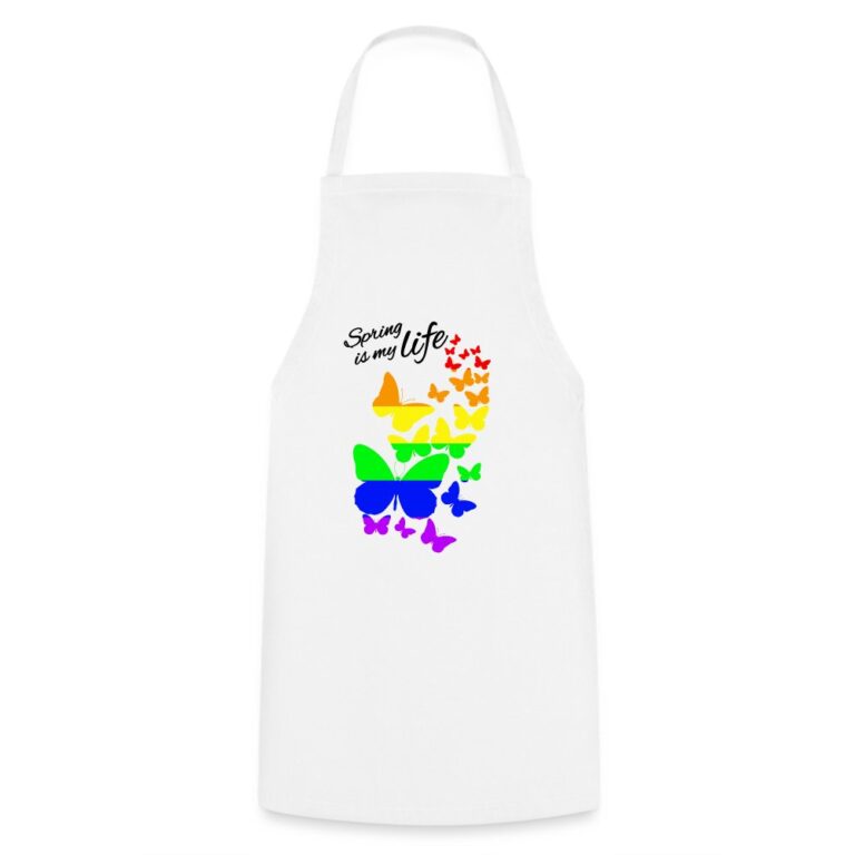 spring-is-my-life-lgbtq-kochschuerze-weiss