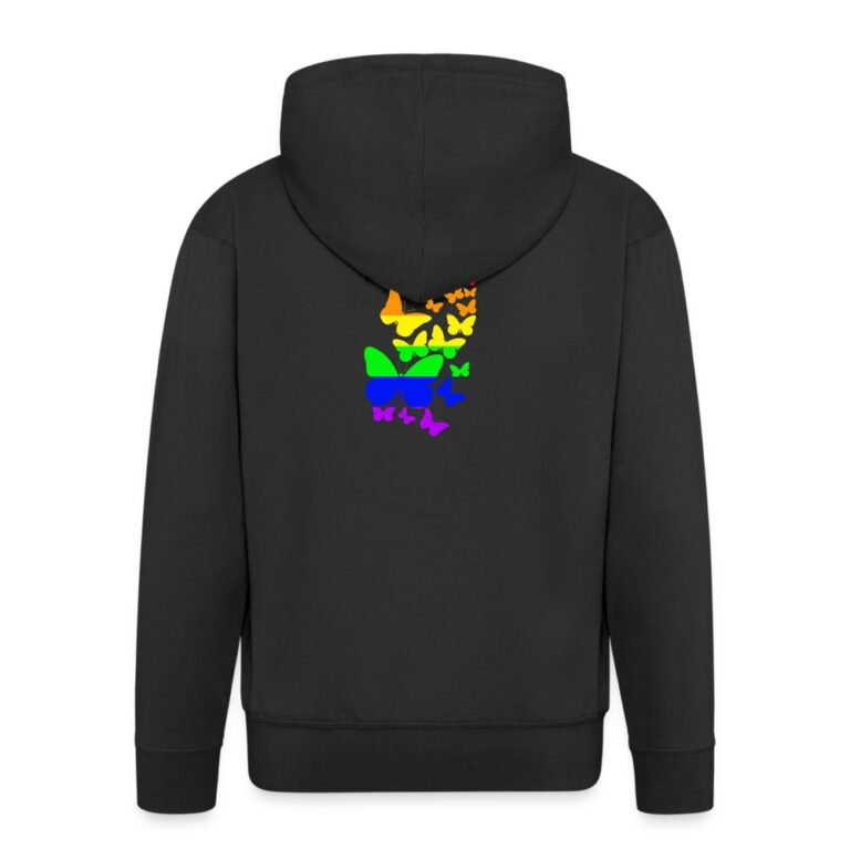 spring-is-my-life-lgbtq-maenner-premium-kapuzenjacke-schwarz