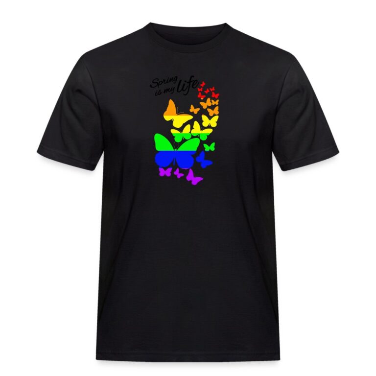spring-is-my-life-lgbtq-maenner-workwear-t-shirt-schwarz