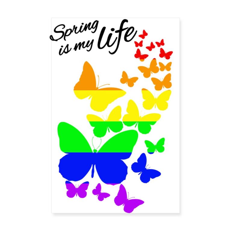 spring-is-my-life-lgbtq-poster-20x30-cm-weiss