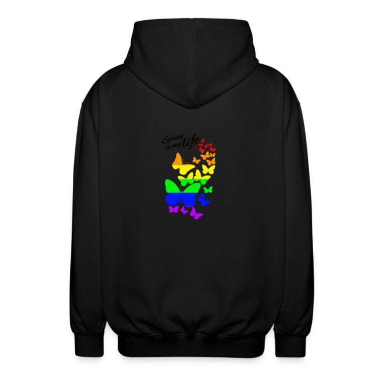 spring-is-my-life-lgbtq-unisex-kapuzenjacke-schwarz