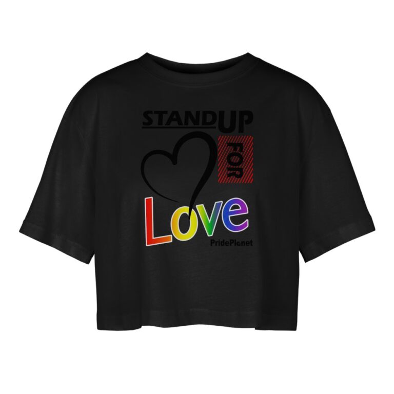 stand-up-for-love-frauen-oversized-cropped-t-shirt-schwarz