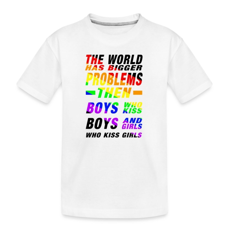 the-world-has-bigger-problems-teenager-premium-bio-t-shirt-weiss