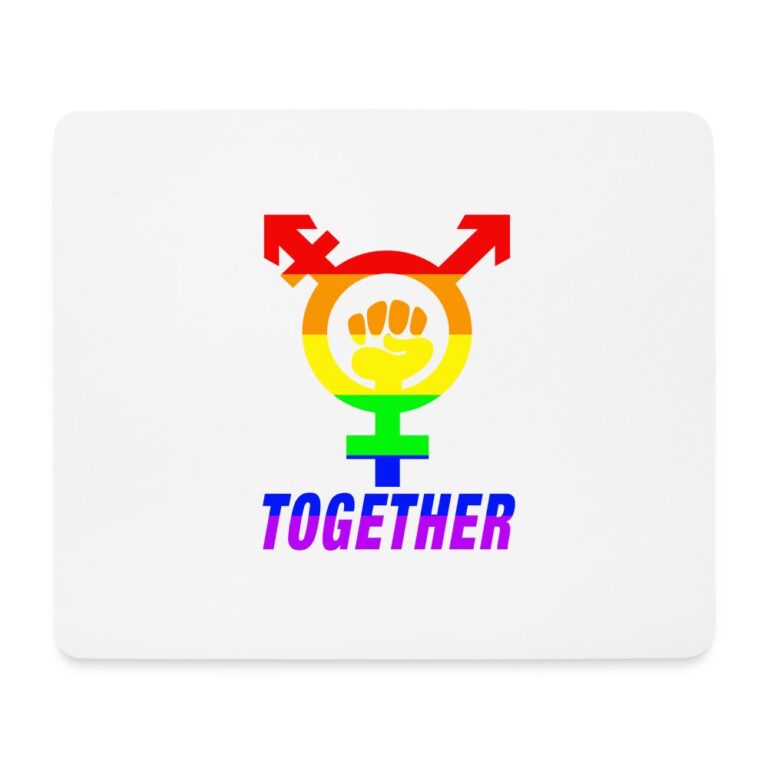 together-mousepad-querformat-weiss