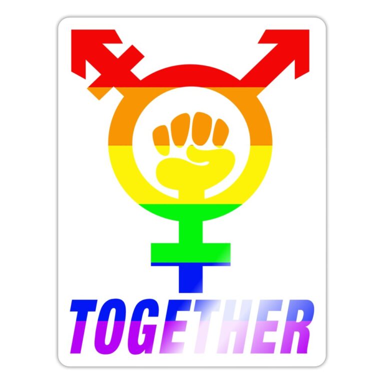 together-sticker-weiss-glaenzend