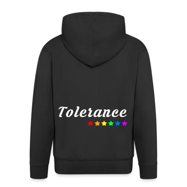 tolerance-lgbtq-maenner-premium-kapuzenjacke-schwarz