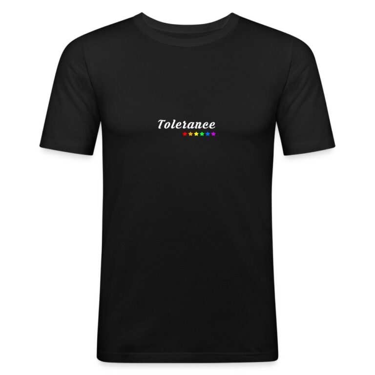 tolerance-lgbtq-maenner-slim-fit-t-shirt-schwarz