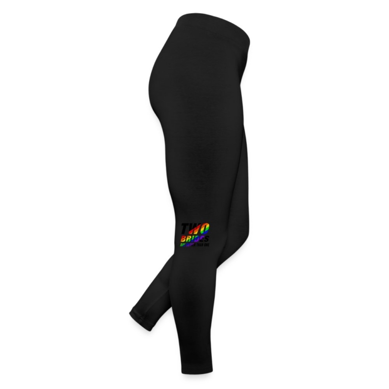 two-brides-are-better-than-one-frauen-jersey-leggings-schwarz