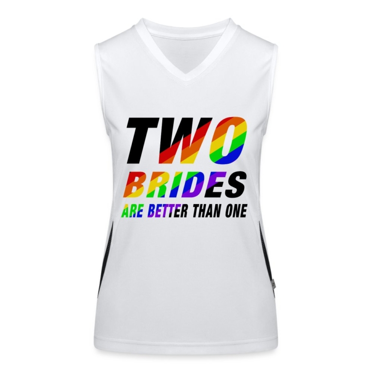 two-brides-are-better-than-one-funktionelles-kontrast-tank-top-fuer-frauen-weiss-schwarz