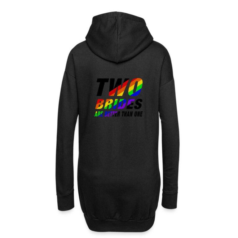 two-brides-are-better-than-one-hoodie-kleid-schwarz