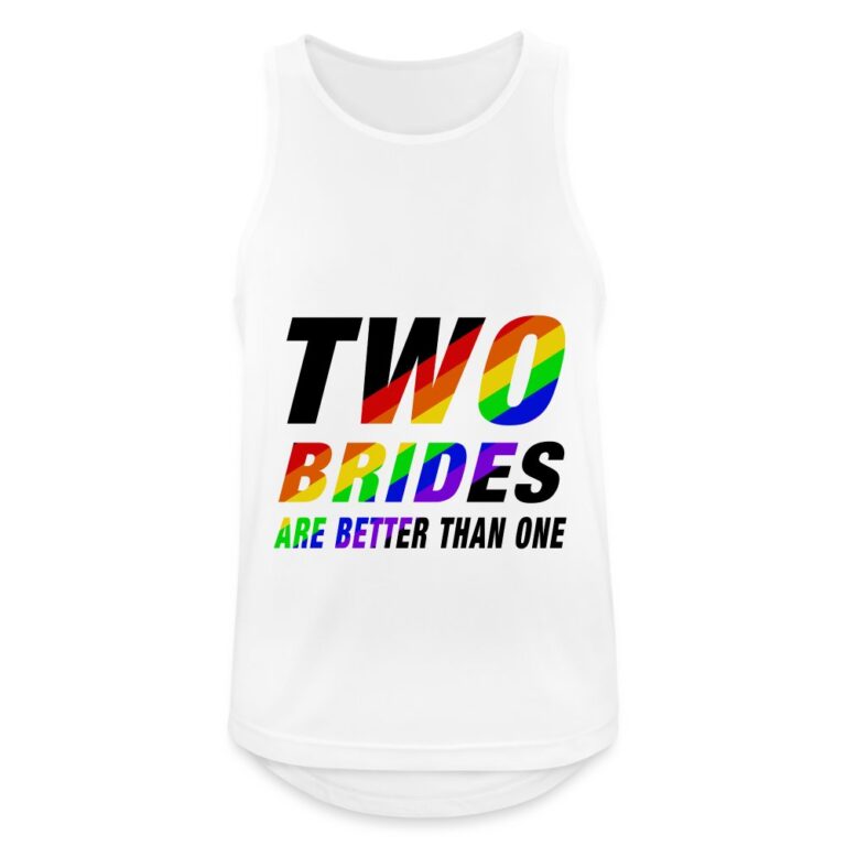 two-brides-are-better-than-one-maenner-tank-top-atmungsaktiv-weiss