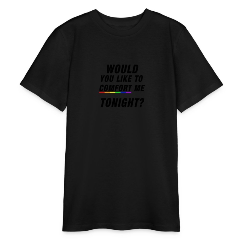 would-you-like-to-comfort-me-tonight-stanleystella-bio-teenager-t-shirt-mini-creator-schwarz