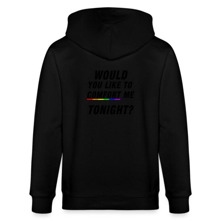 would-you-like-to-comfort-me-tonight-stanleystella-unisex-bio-kapuzenjacke-cultivator-schwarz