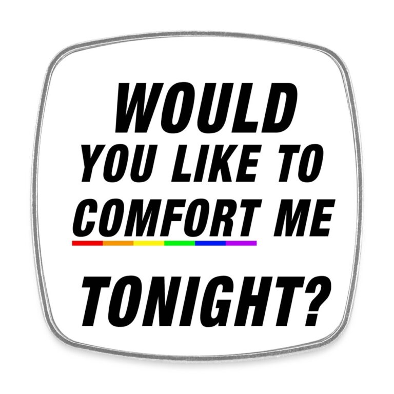 would-you-like-to-comfort-me-tonight-viereckiger-kuehlschrankmagnet-weiss