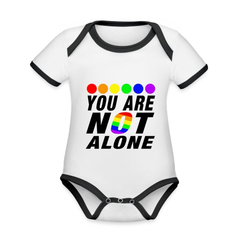 you-are-not-alone-baby-bio-kurzarm-kontrastbody-weiss-schwarz