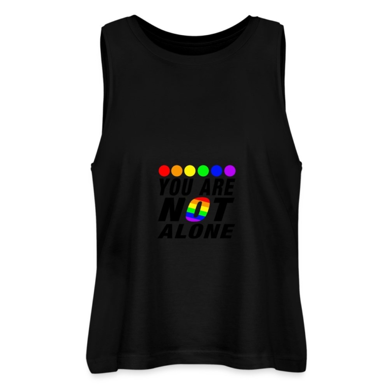 you-are-not-alone-stanleystella-frauen-cropped-bio-tank-top-dancer-schwarz