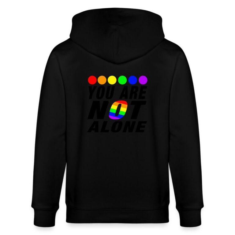 you-are-not-alone-stanleystella-unisex-bio-kapuzenjacke-cultivator-schwarz