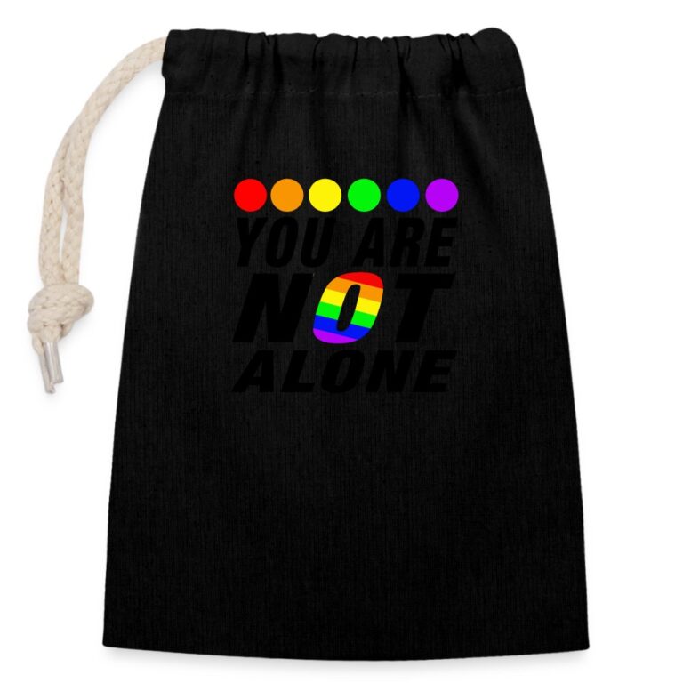 you-are-not-alone-verschliessbarer-geschenkbeutel-aus-baumwolle-14x20cm-schwarz