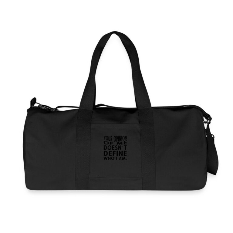 your-opinion-of-me-doesnt-define-who-i-am-stanleystella-recycelte-canvas-duffle-bag-schwarz