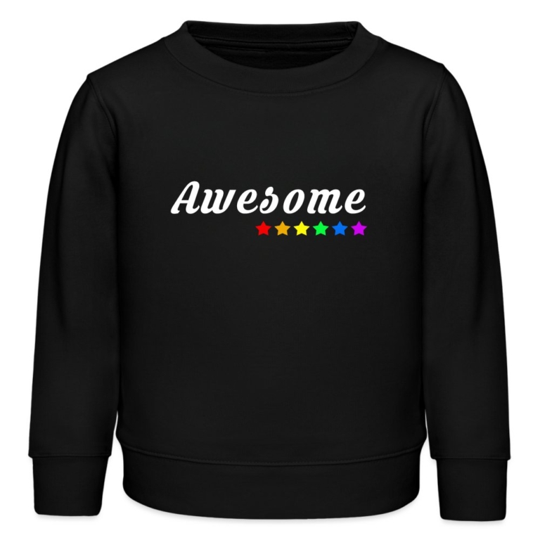 awesome-lgbtq-stanleystella-mini-changer-bio-kinder-sweatshirt-schwarz
