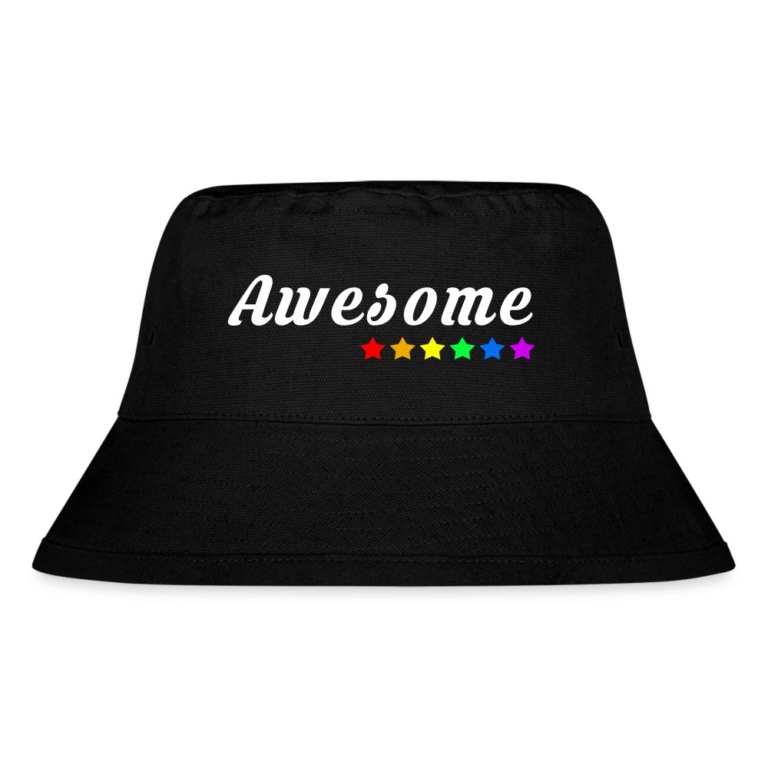 awesome-lgbtq-stanleystella-recycelter-bucket-hat-schwarz
