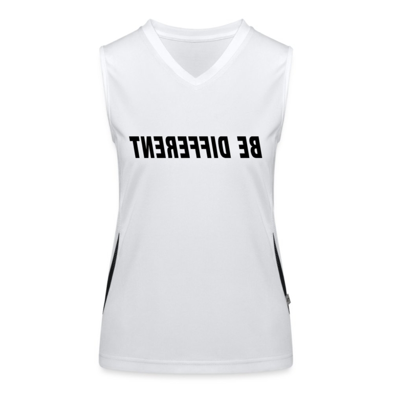be-different-funktionelles-kontrast-tank-top-fuer-frauen-weiss-schwarz