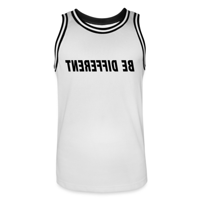 be-different-maenner-basketball-trikot-weiss-schwarz
